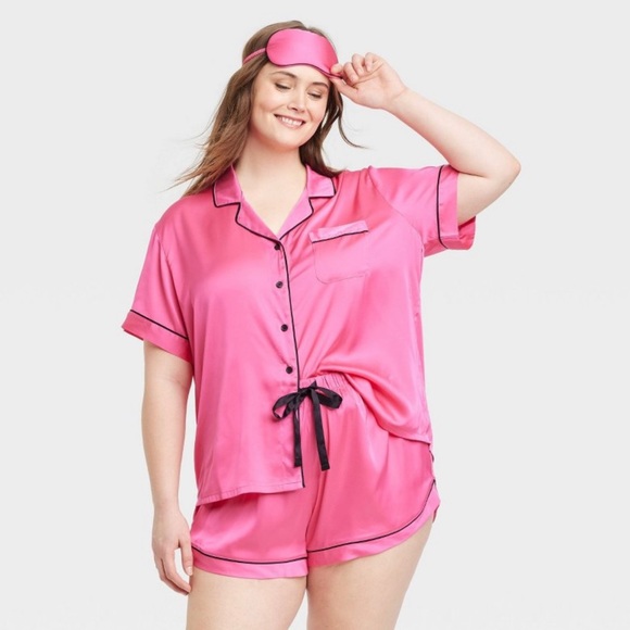 stars above Other - Stars Above Satin 3-Piece Pajama Set
